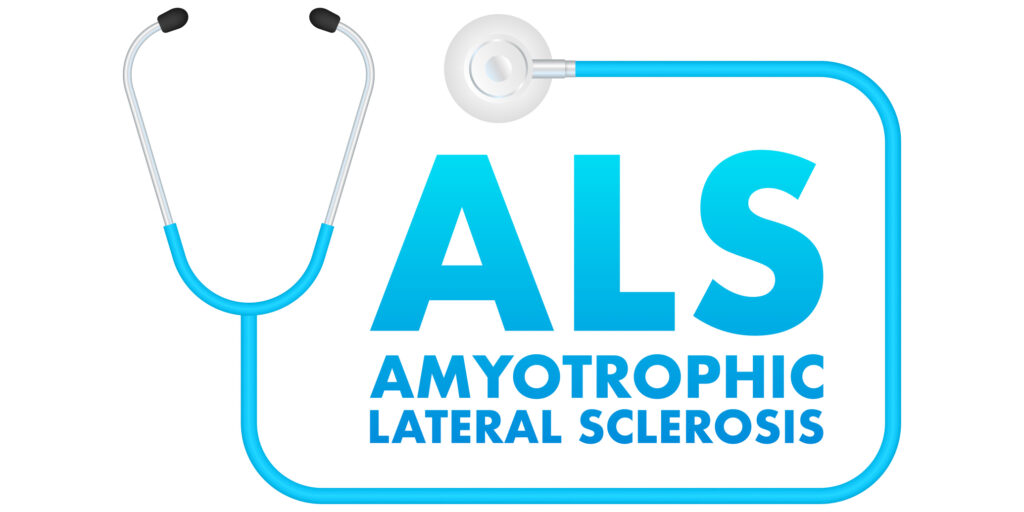 ALS Amyotrophic Lateral Sclerosis - progressive nervous system disease. Amyotrophic lateral sclerosis. Day background design ALS Amyotrophic Lateral Sclerosis - progressive nervous system disease. Amyotrophic lateral sclerosis. Day background design.